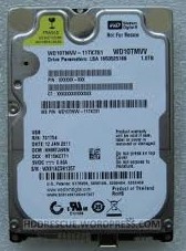 開盤數(shù)據(jù)恢復成功 WDC WD10TMVV-11TK7S1